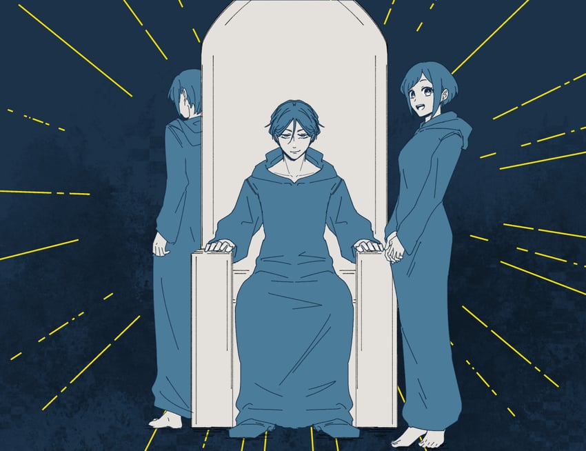 fukurai azami, meguriya ayumu, and kisaragi ayumi (toshi densetsu kaitai center) drawn by 4242_leo