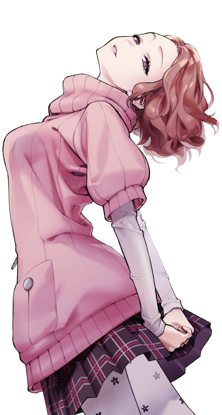 okumura haru (persona and 1 more) drawn by tetsukazu