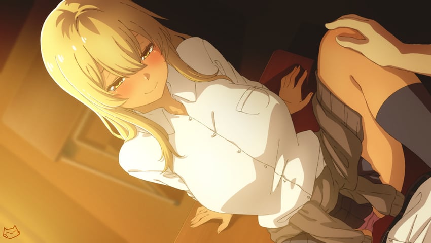 higa kana (okinawa de suki ni natta ko ga hougen sugite tsurasugiru) drawn by keihh
