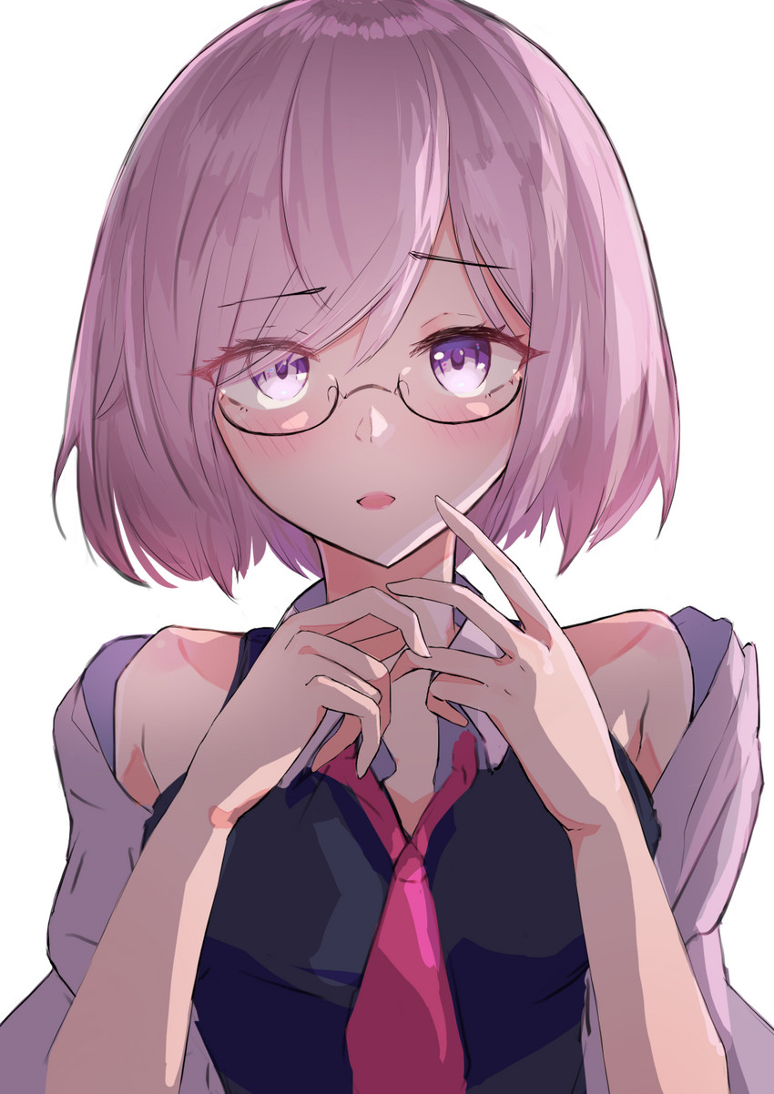 mash kyrielight (fate and 1 more) drawn by isetnation