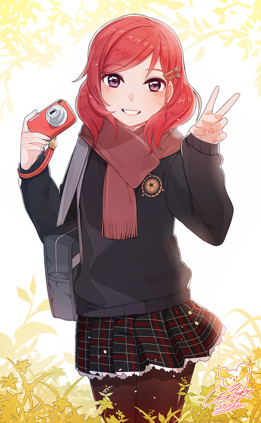nishikino maki (love live! and 1 more) drawn by 14_(vision5032)