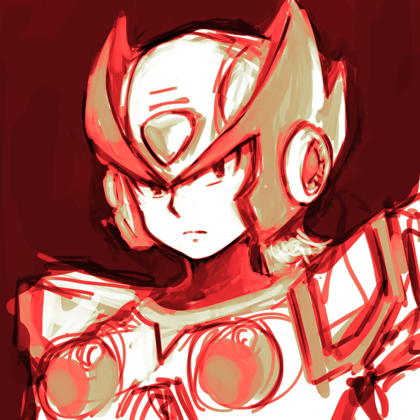 zero (mega man and 1 more) drawn by pas_(paxiti)