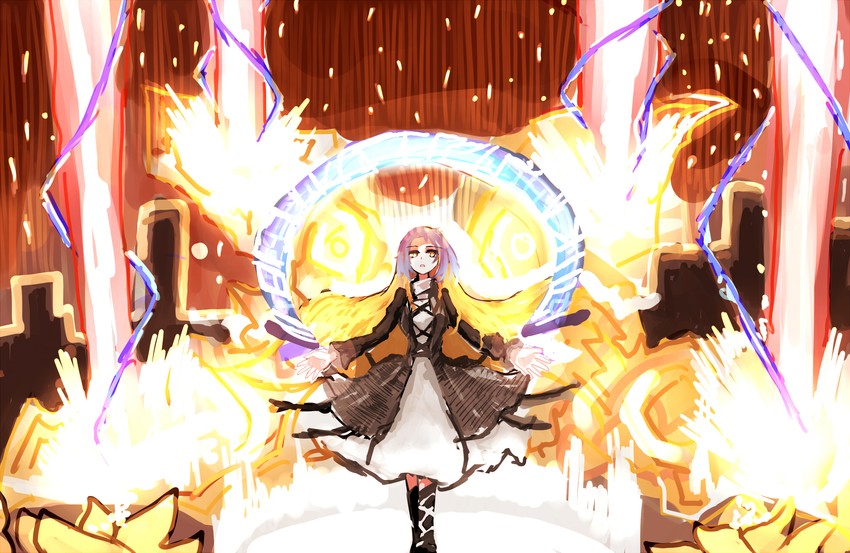 hijiri byakuren (touhou and 1 more) drawn by tsuzuku_(hayamisyoto)