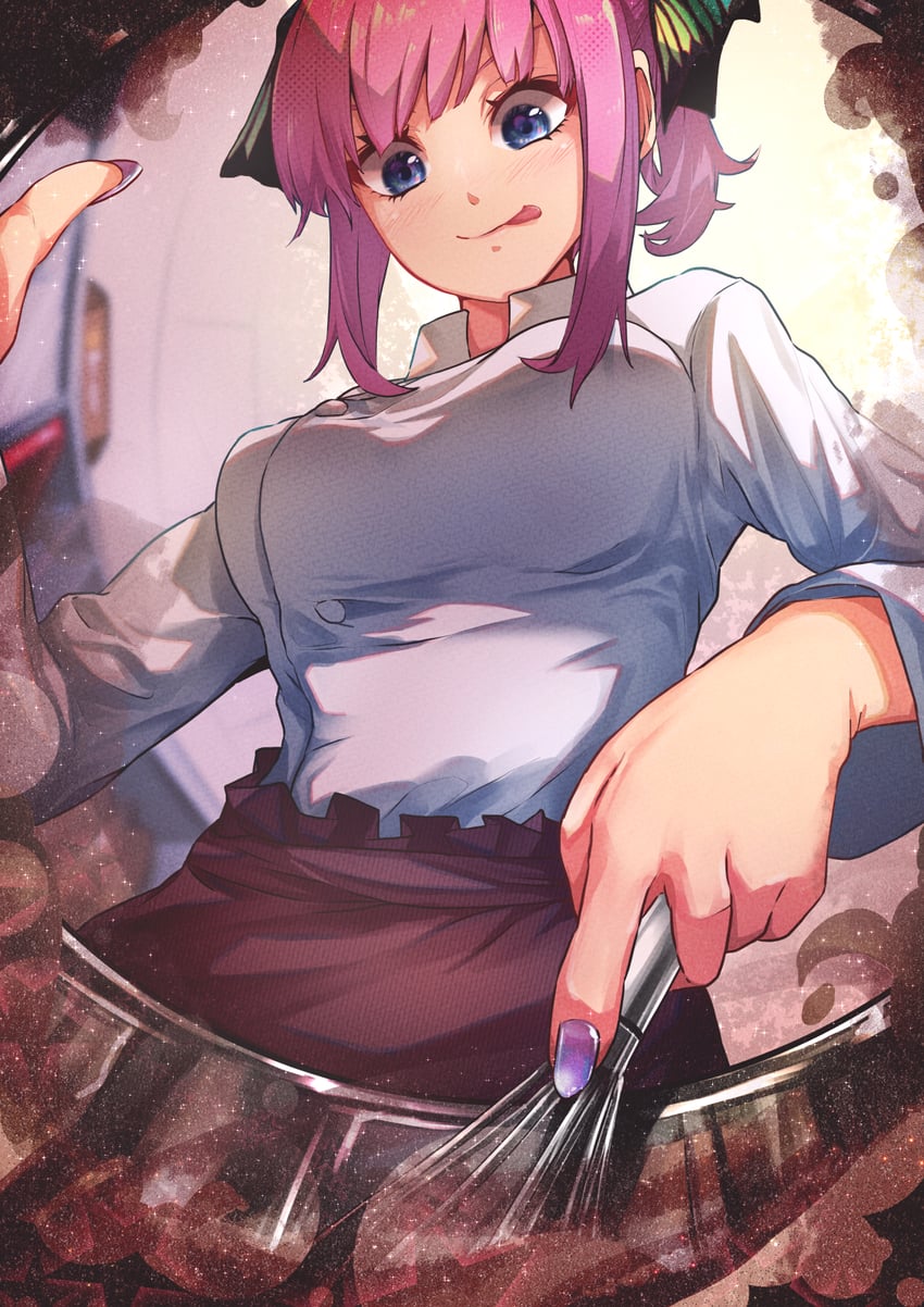 nakano nino (go-toubun no hanayome) drawn by aosora2823