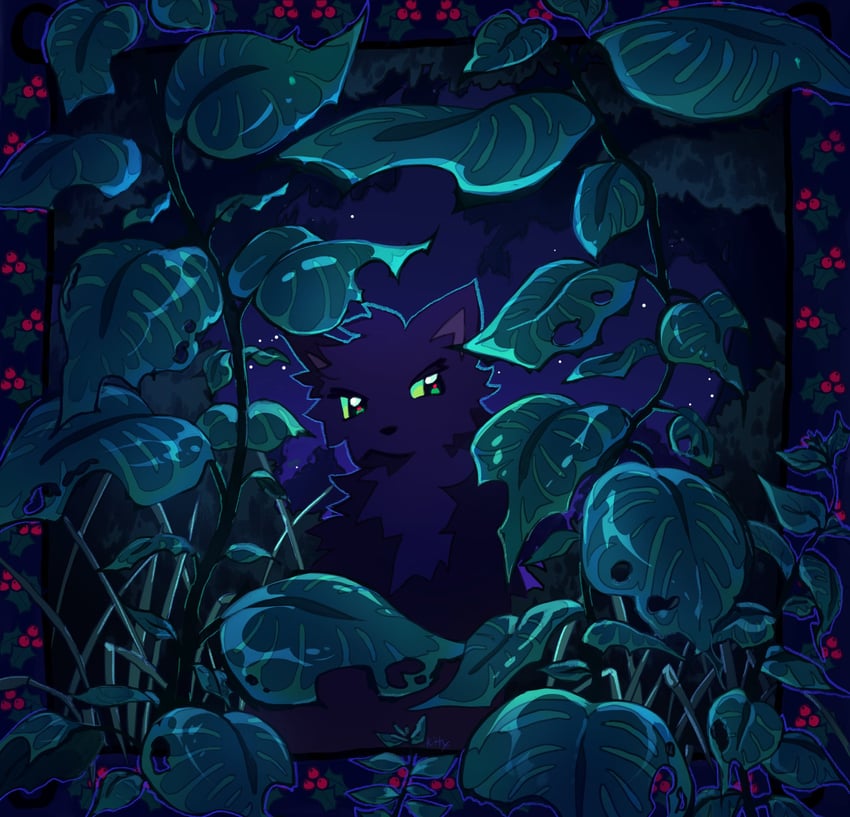 hollyleaf (warrior cats and 1 more) drawn by kitty_(fernwhisker)