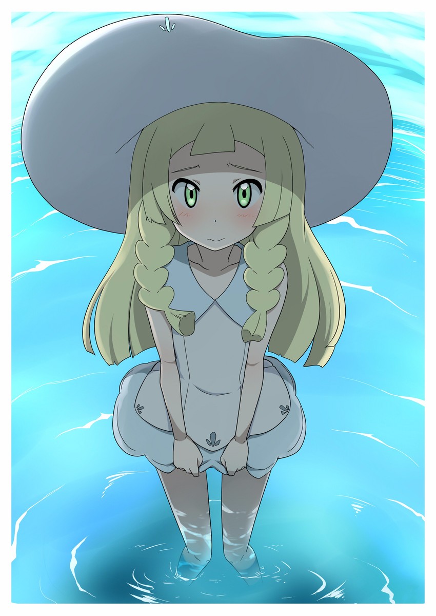 lillie (pokemon and 1 more) drawn by kurosawa_shouichi