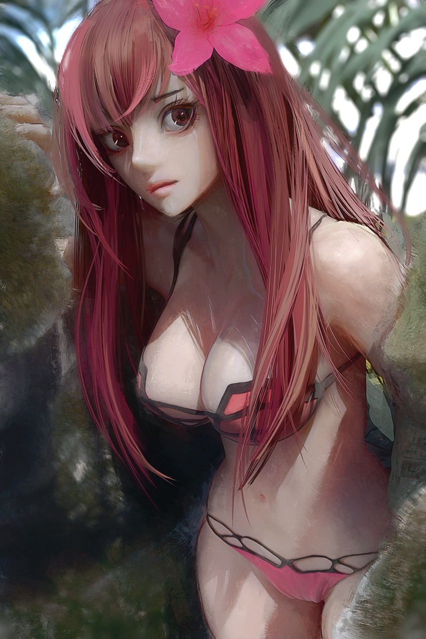 scathach (fate and 1 more) drawn by ryan_tien