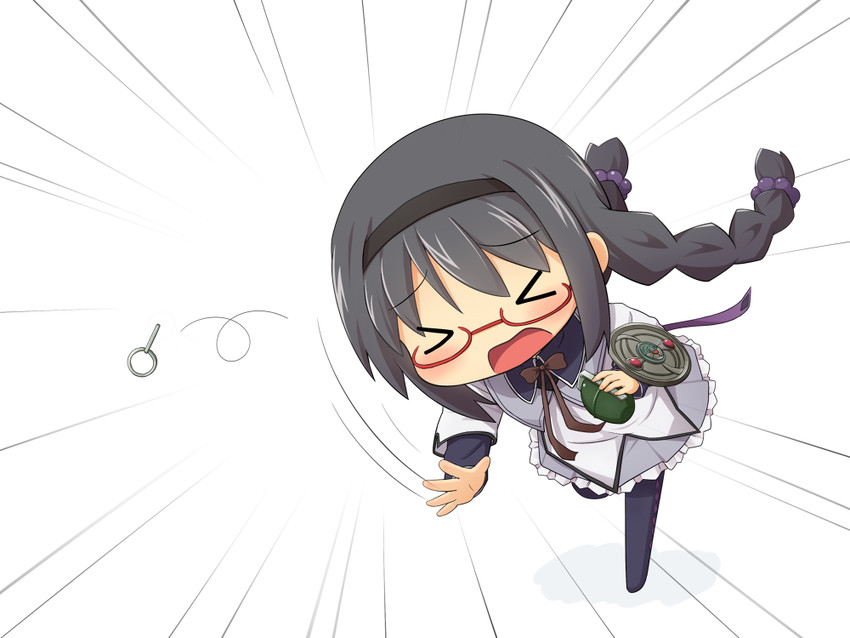 akemi homura (mahou shoujo madoka magica) drawn by mokana_natsumi