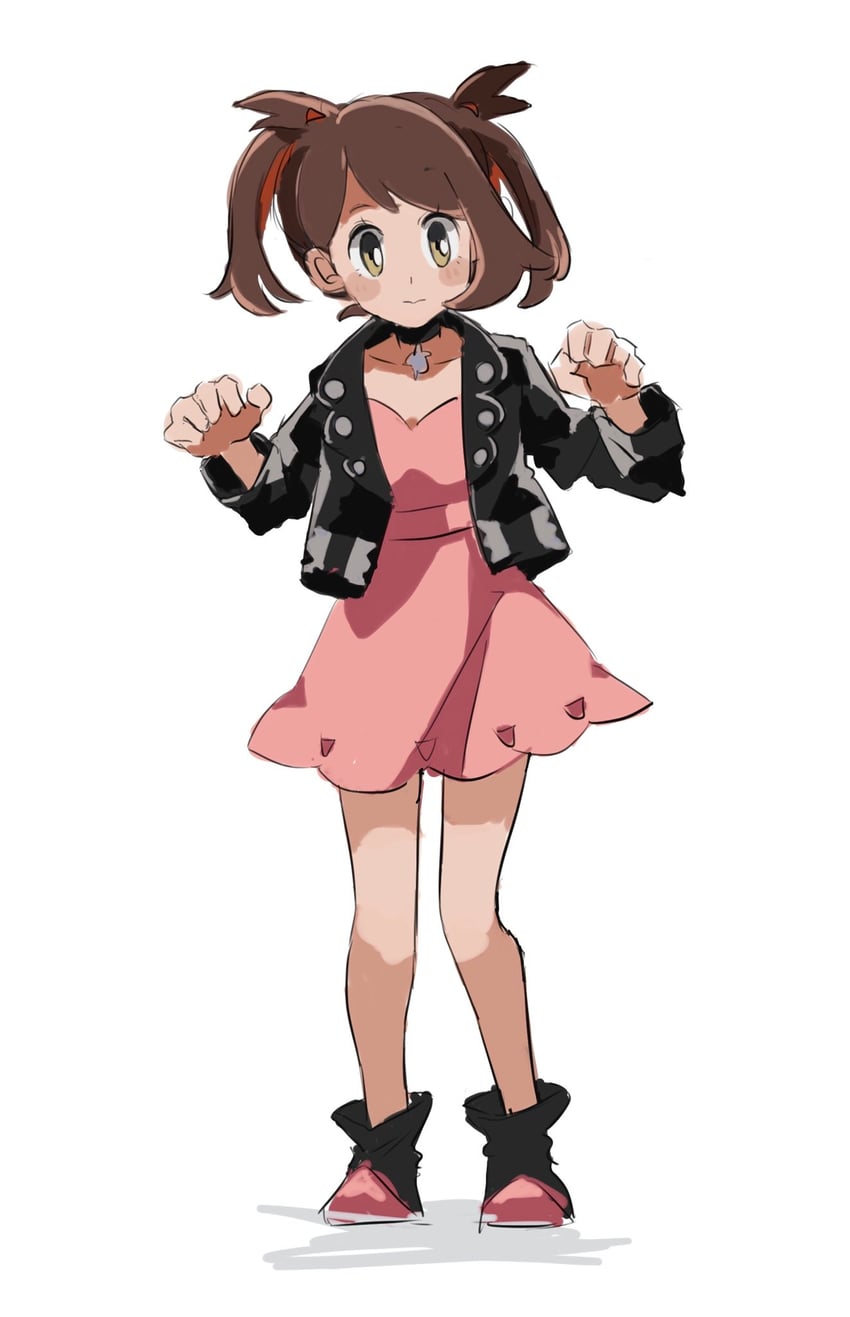 marnie and gloria (pokemon and 1 more) drawn by shichibee_(stm_mimi)