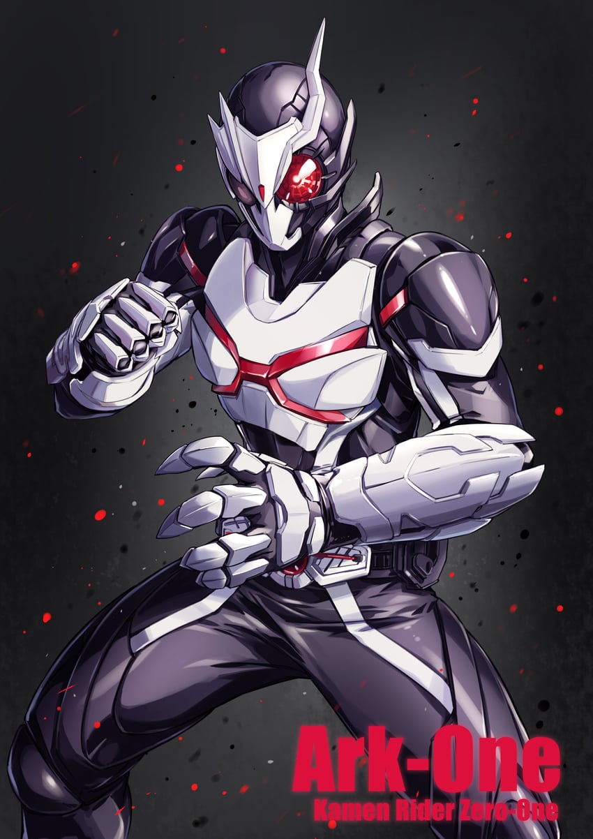 kamen rider ark-one (kamen rider and 1 more) drawn by fish.boy