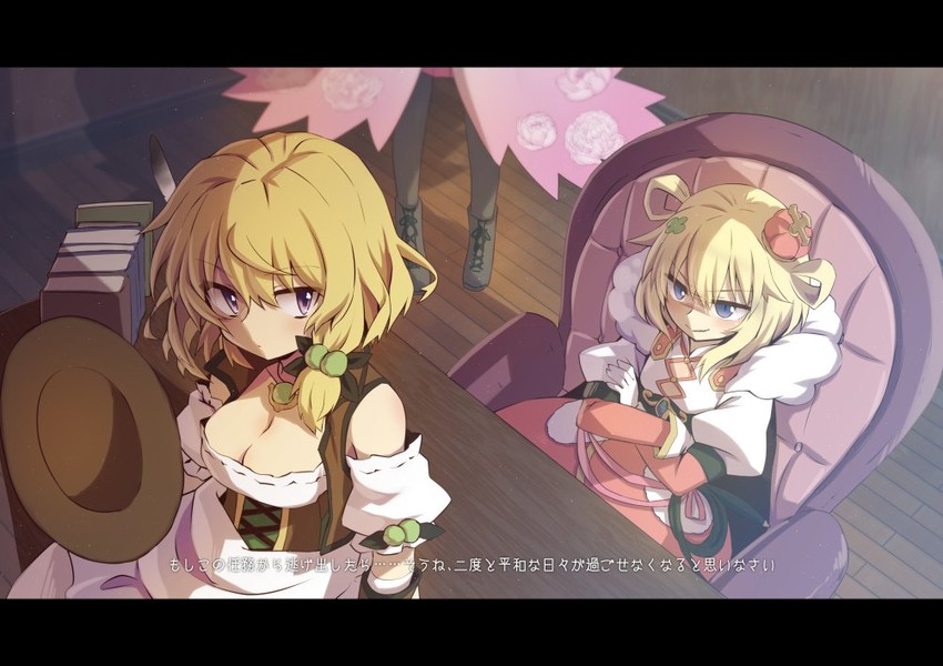 maronie and onamomi (flower knight girl) drawn by mizunashi_(second_run)