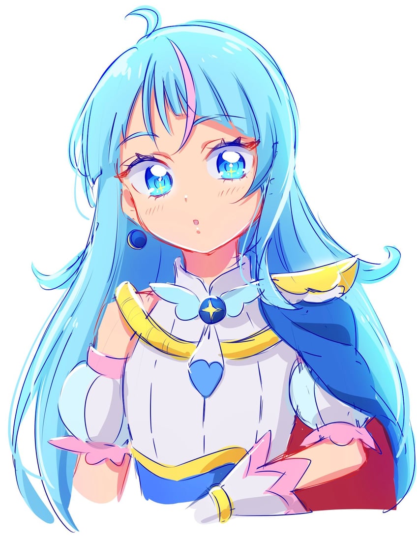 sora harewataru and cure sky (precure and 1 more) drawn by fpminnie1