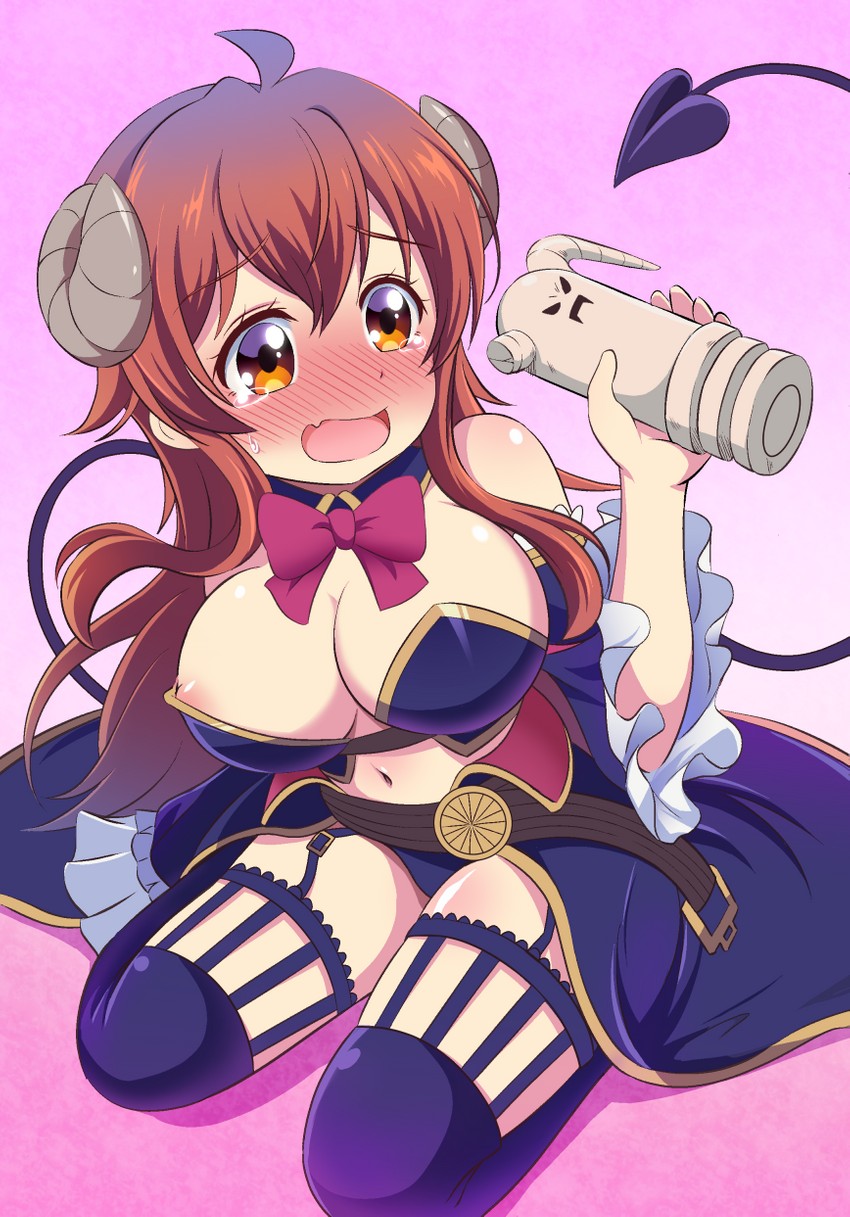 yoshida yuuko and lilith (machikado mazoku) drawn by laika_(s4005146)