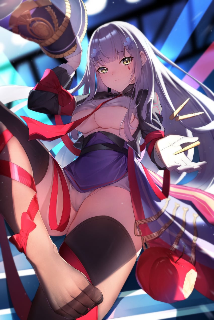 hk416 and clukay (girls' frontline and 1 more) drawn by wan3051
