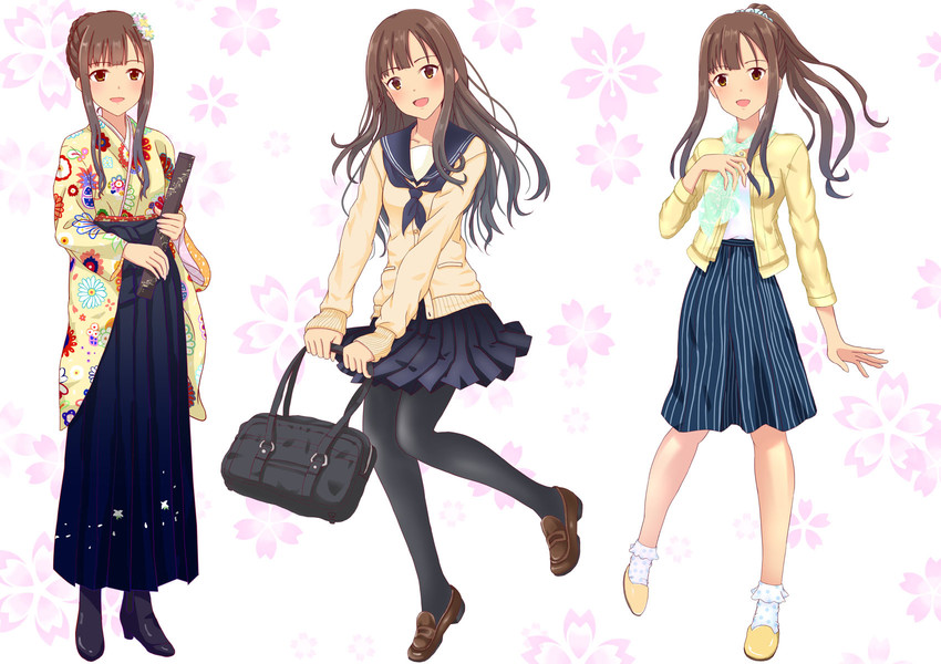 mizumoto yukari (idolmaster and 1 more) drawn by toufuu