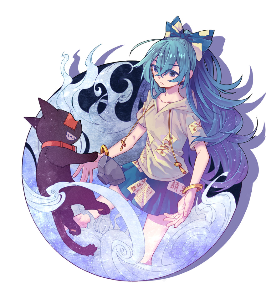 yorigami shion (touhou and 1 more) drawn by beichen_xiaobei