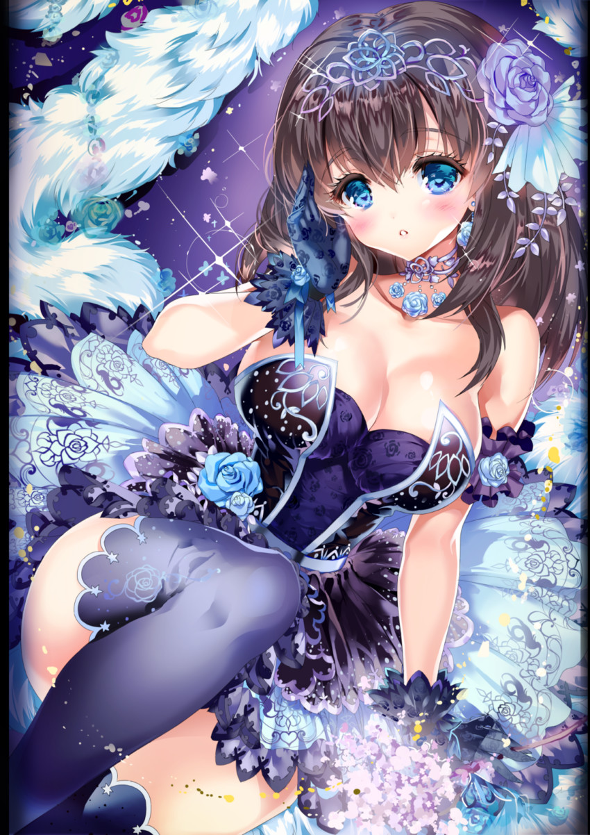 sagisawa fumika (idolmaster and 2 more) drawn by cosmos_(the_crying_moon)