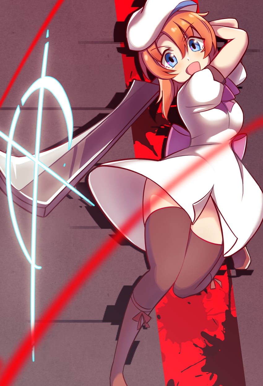 ryuuguu rena (higurashi no naku koro ni) drawn by nadesukos