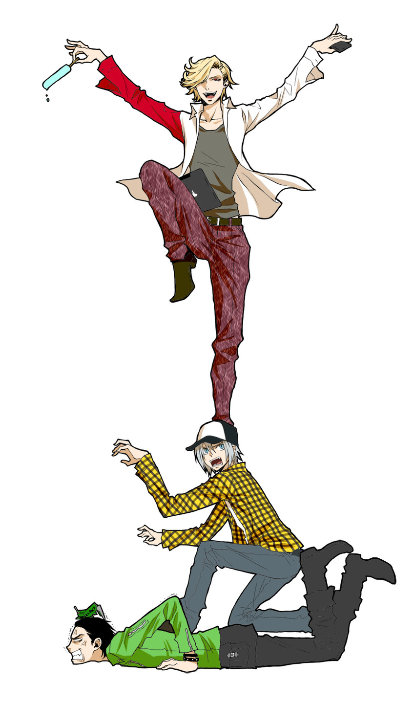 ankh, uva, and kazari (kamen rider and 1 more) drawn by izo_(izo-san666)
