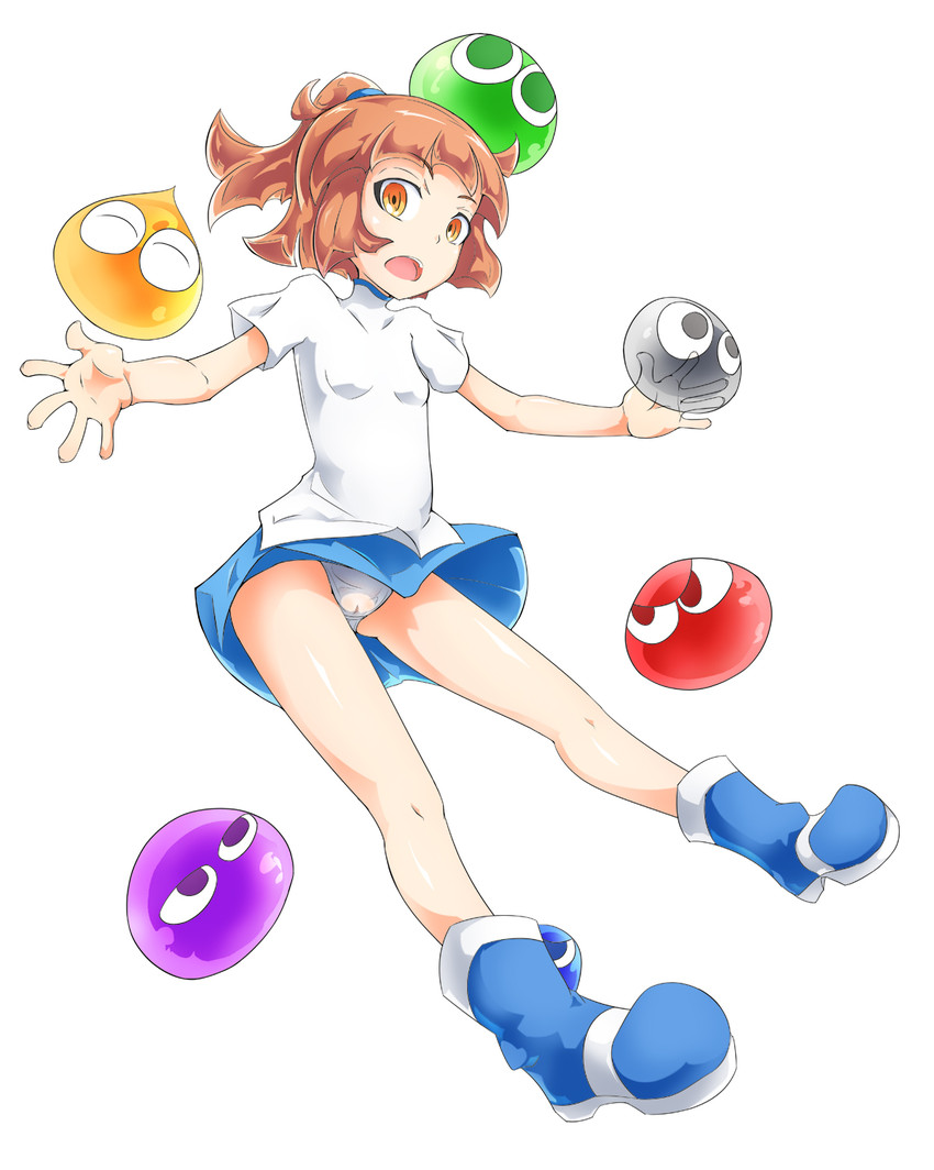 arle nadja and puyo (puyopuyo) drawn by wolfdale