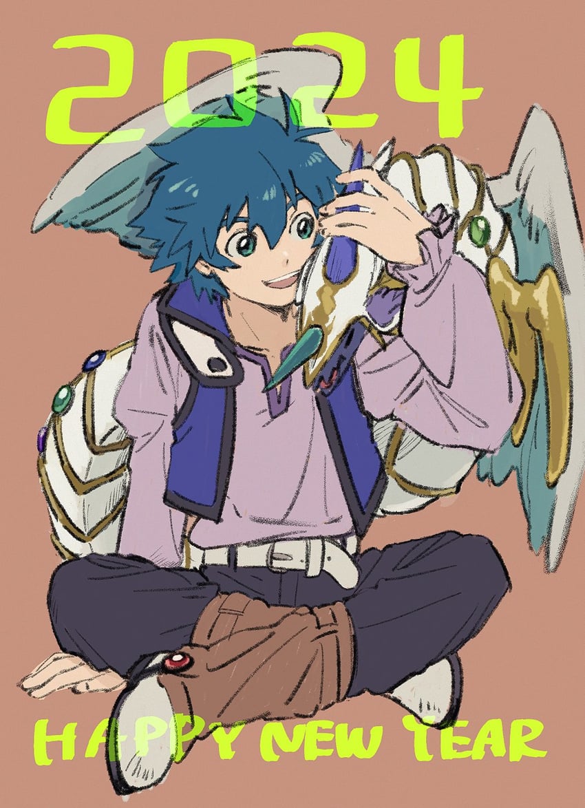 johan andersen and rainbow dragon (yu-gi-oh! and 1 more) drawn by ume-bayashi