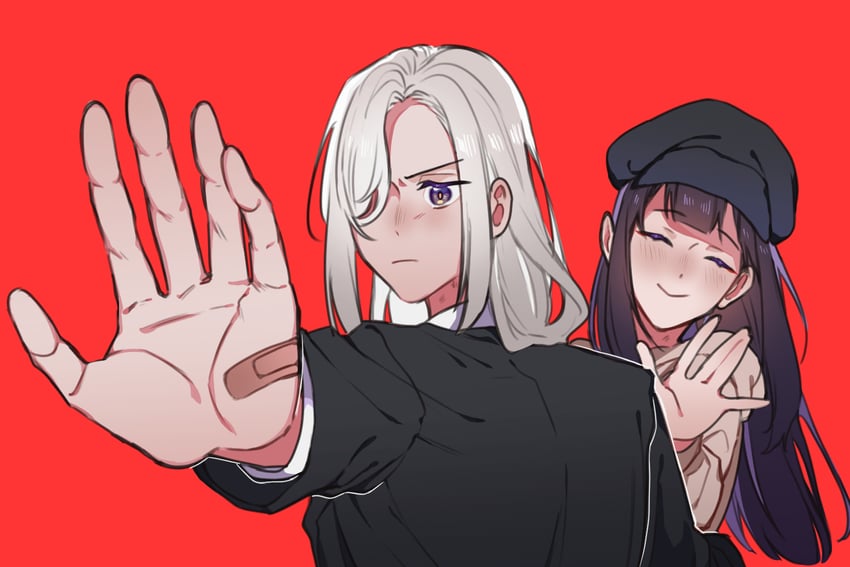 shenhe and yun jin (genshin impact) drawn by shin_(shinkkunn)