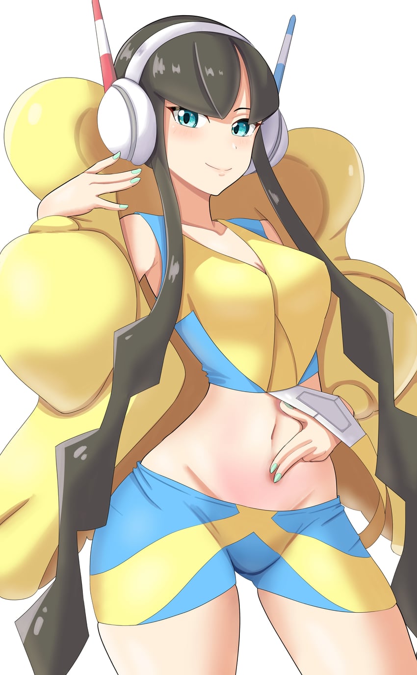 elesa (pokemon and 1 more) drawn by maho_(corotonton5150)