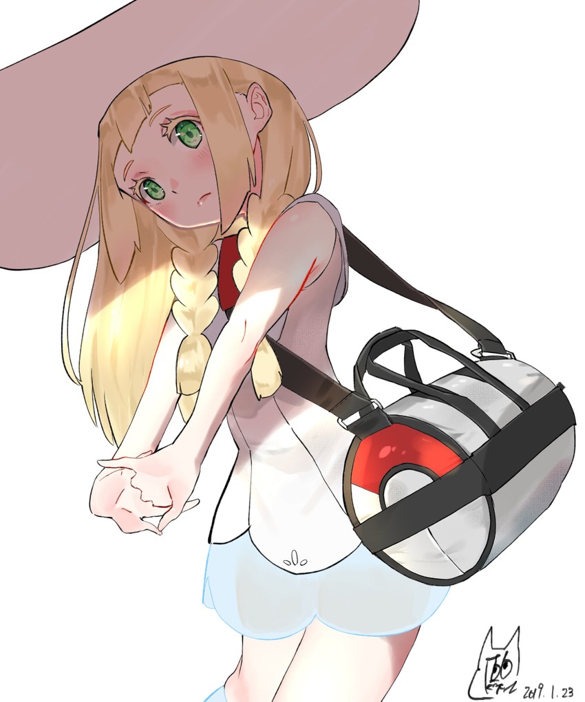 lillie (pokemon and 1 more) drawn by mashiro_kta