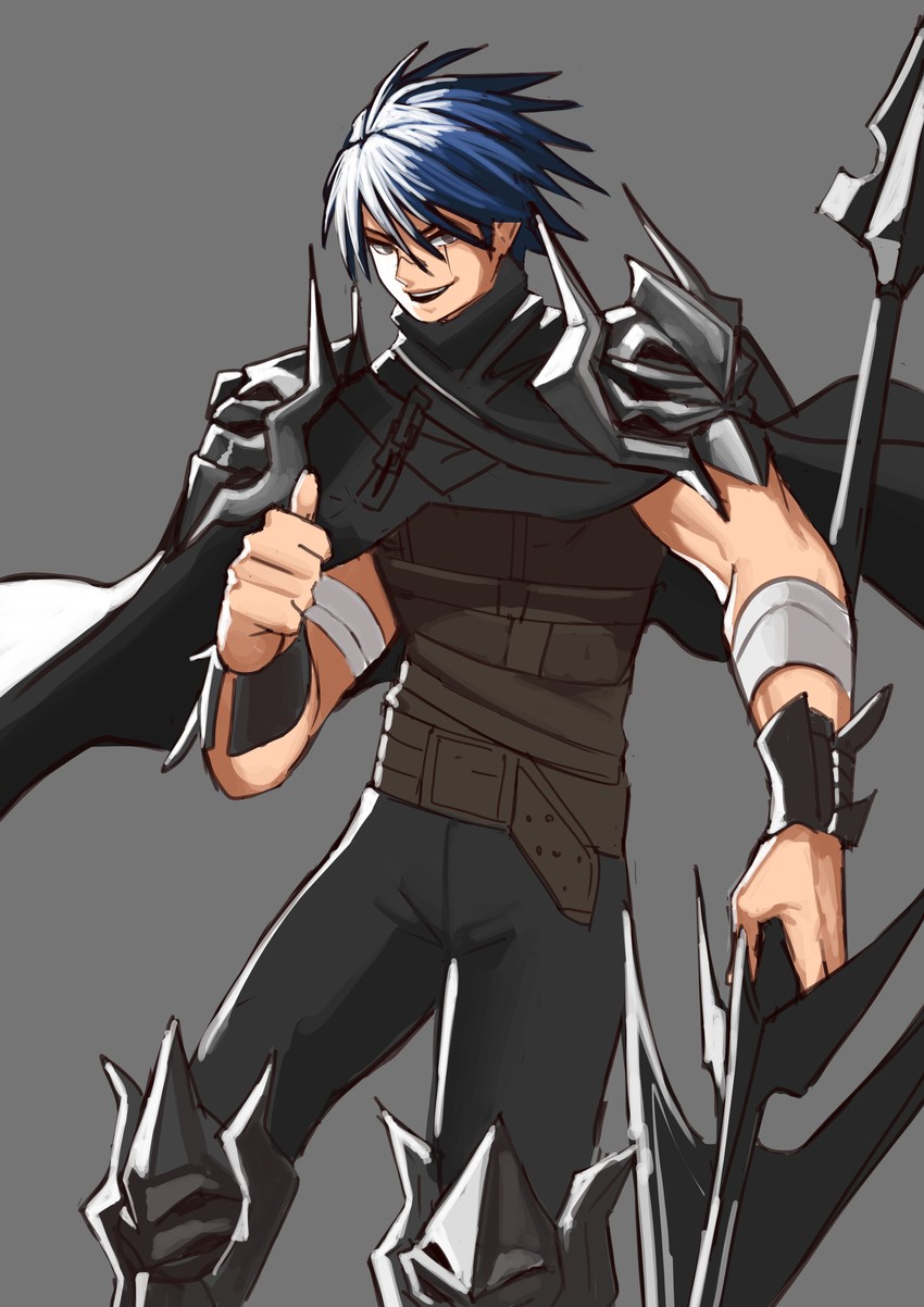 demonic lancer and skirmisher (dungeon and fighter) drawn by rktlek159