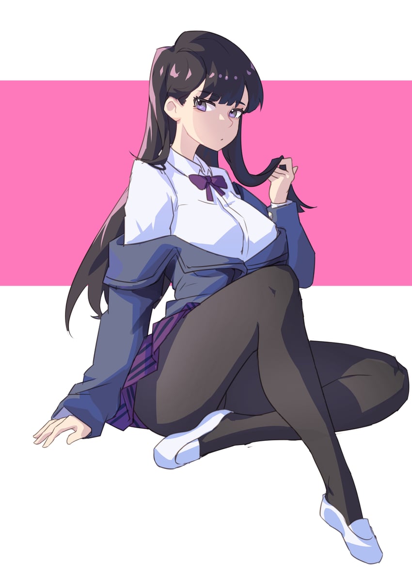 komi shouko (komi-san wa komyushou desu) drawn by redfish