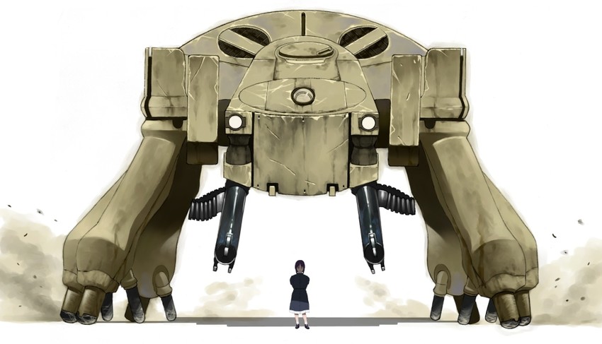 kusanagi motoko (ghost in the shell) drawn by shiira
