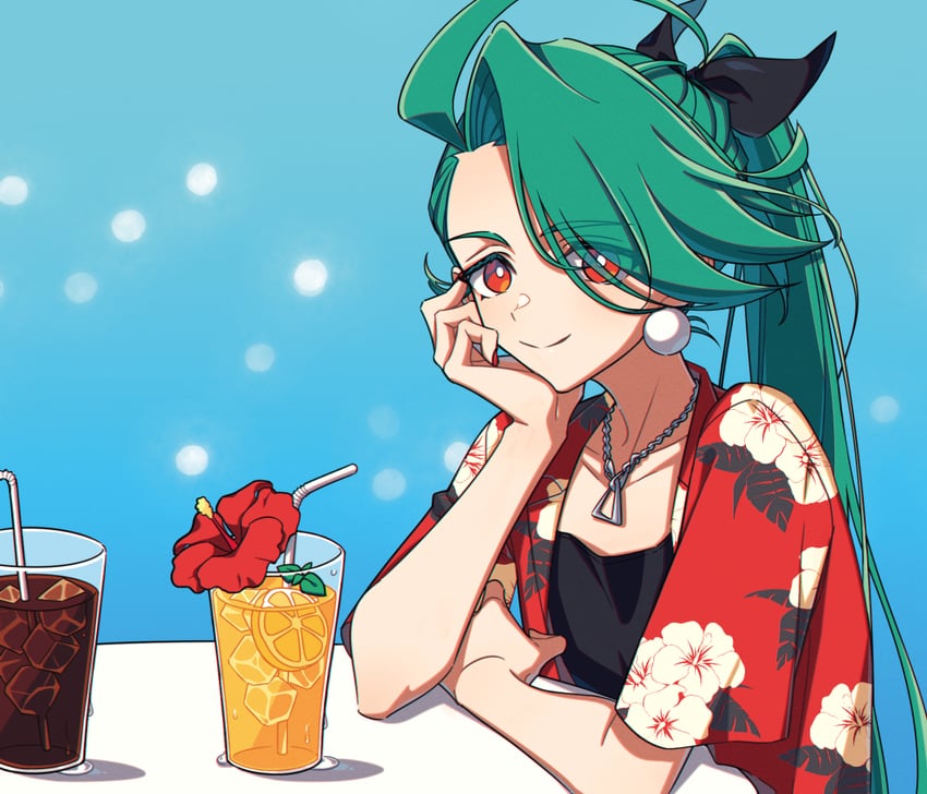 rika (pokemon and 1 more) drawn by miri_(cherryjelly)