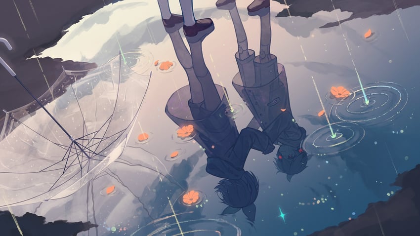 kagamine rin and kagamine len (vocaloid and 1 more) drawn by eob