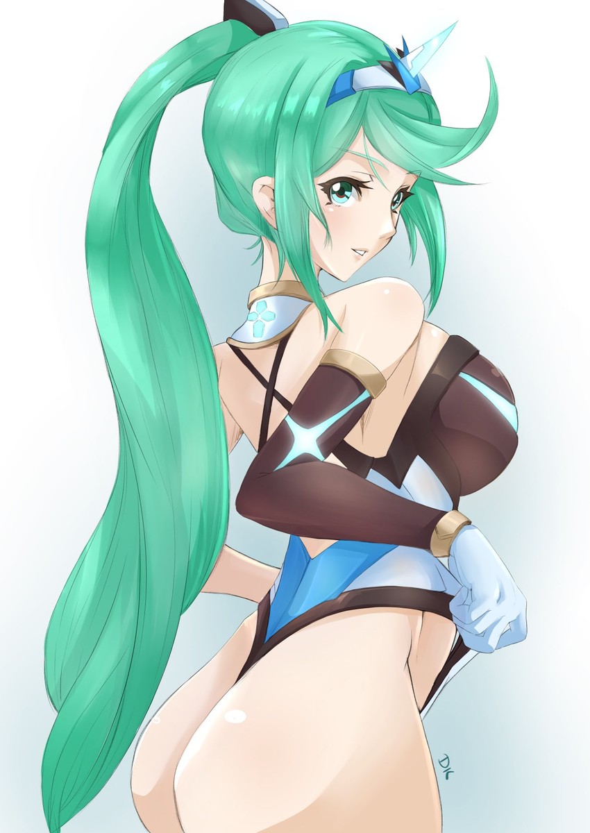pneuma (xenoblade chronicles and 1 more) drawn by deekei