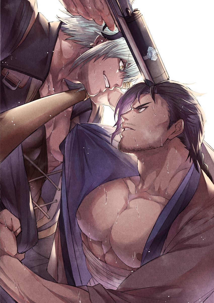 sicard and tansui (final fantasy and 1 more) drawn by zanki
