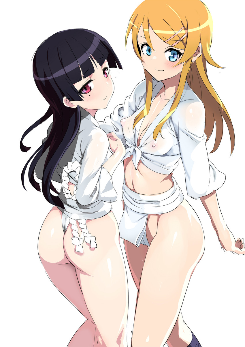 gokou ruri and kousaka kirino (ore no imouto ga konna ni kawaii wake ga nai) drawn by shin'ya_(shin'yanchi)