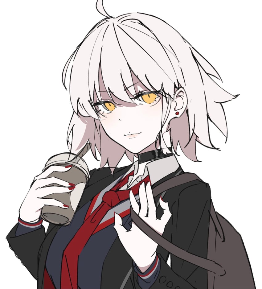 jeanne d'arc alter (fate and 1 more) drawn by ri_o_ne_su