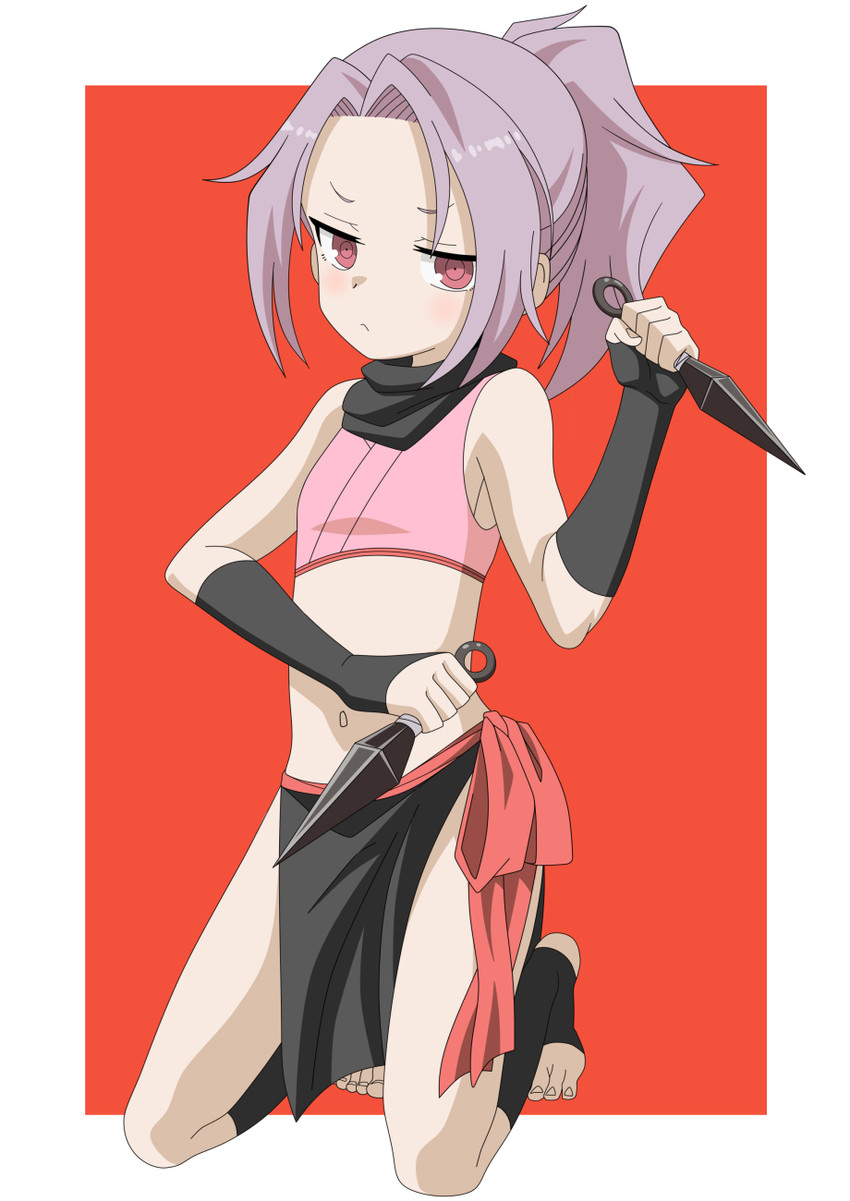 sazanka (kunoichi tsubaki no mune no uchi) drawn by riokasen