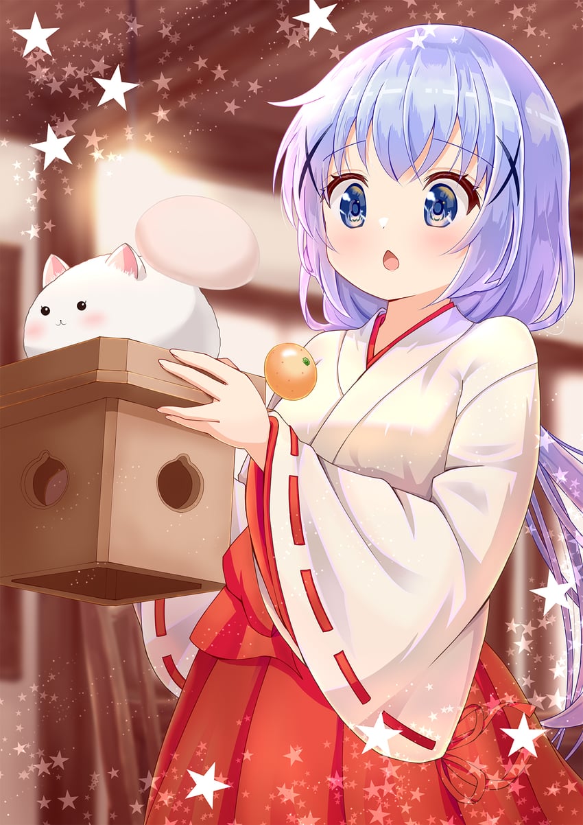 kafuu chino and tippy (gochuumon wa usagi desu ka?) drawn by creator_yo