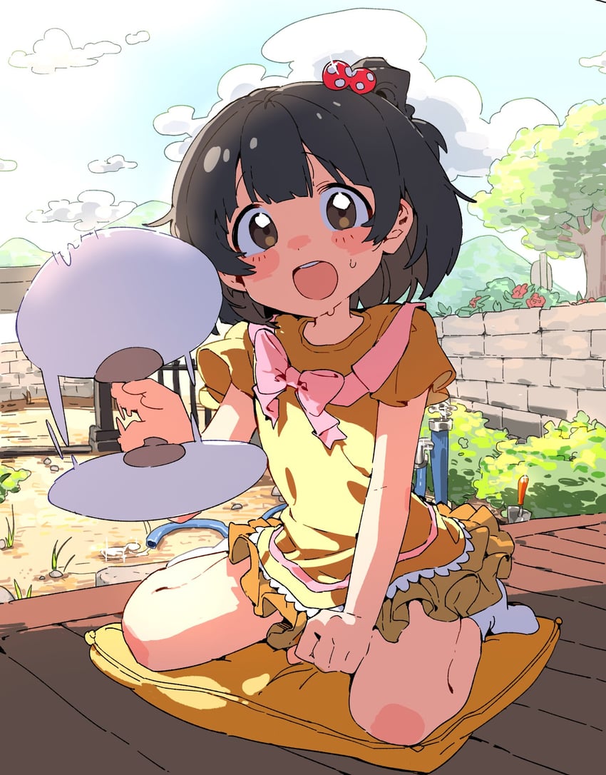 nakatani iku (idolmaster and 1 more) drawn by 74iiii_namu