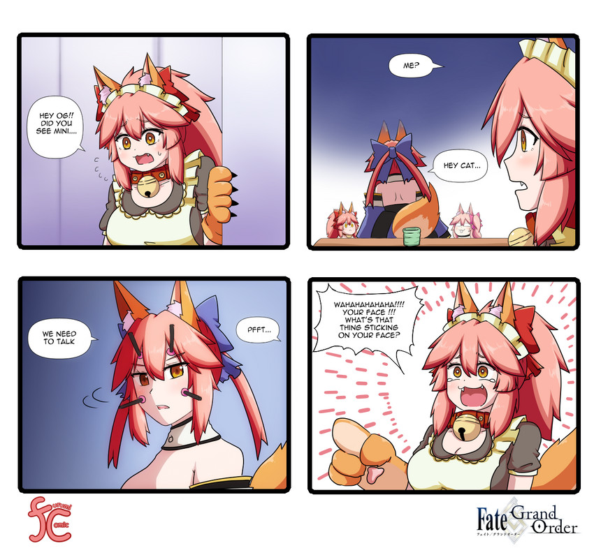 tamamo, tamamo no mae, tamamo cat, and koyanskaya (fate and 2 more) drawn by keita_naruzawa