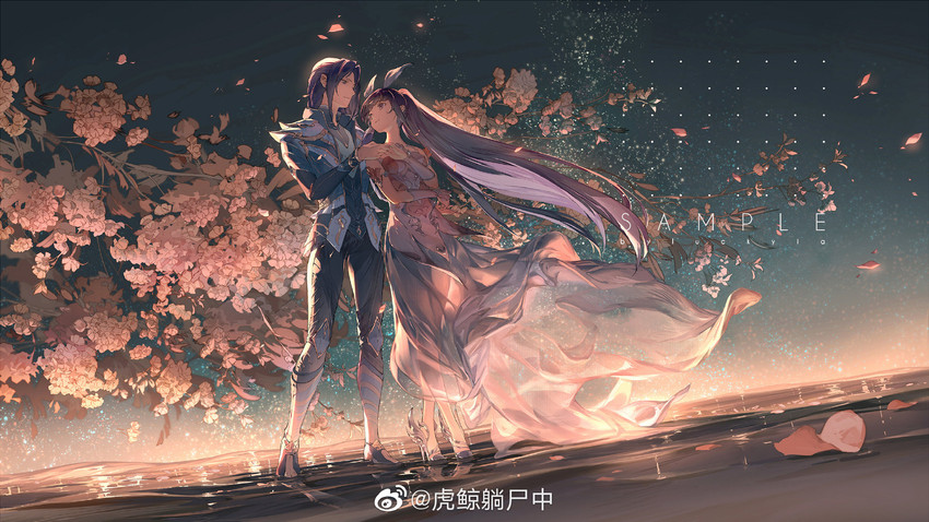xiao wu and tang san (douluo dalu) drawn by luckyia