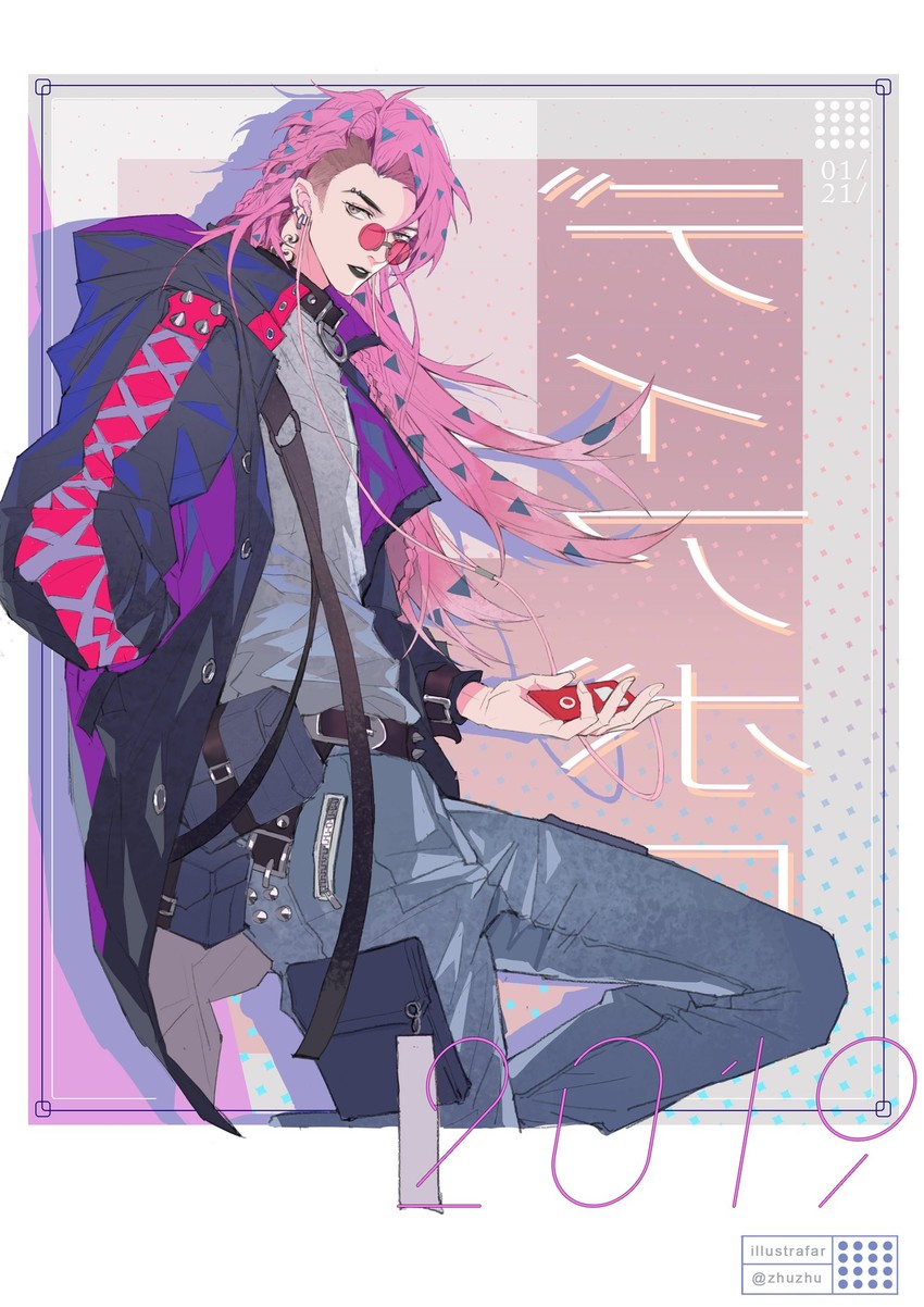 diavolo (jojo no kimyou na bouken and 1 more) drawn by youamo