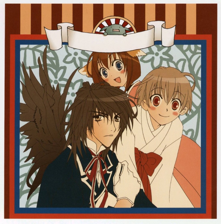haruka, youko, ichinomiya kantarou, and muu-chan (tactics) drawn by higashiyama_kazuko and kinoshita_sakura