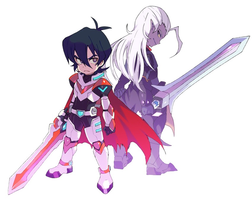 keith and lotor (voltron and 1 more) drawn by miyata_(lhr)