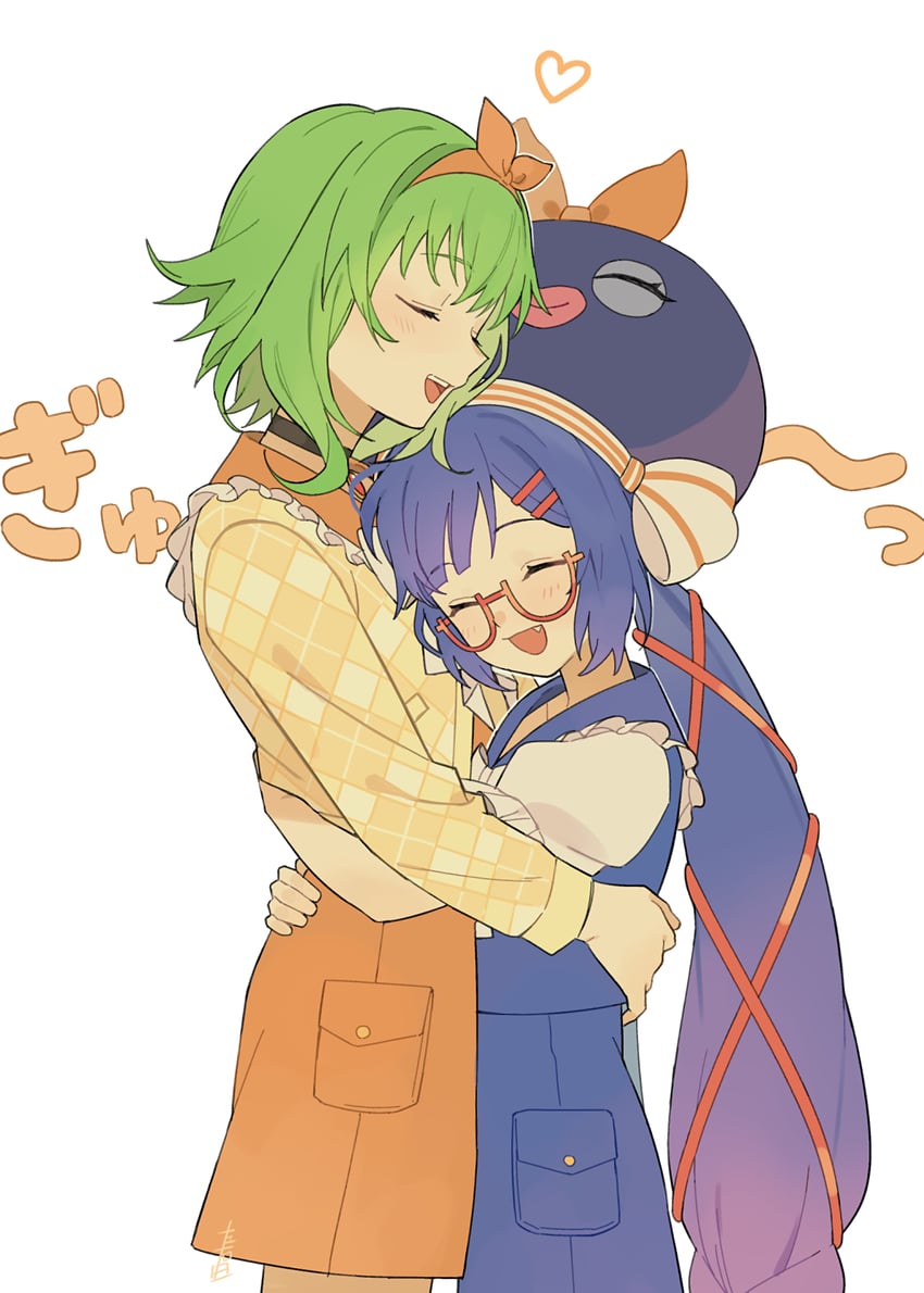 gumi and otomachi una (vocaloid and 1 more) drawn by suiso_sn3