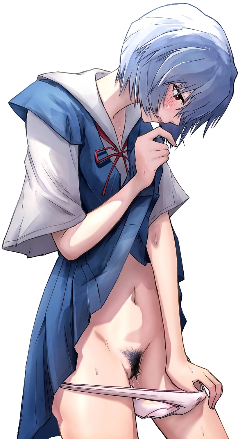 ayanami rei (neon genesis evangelion and 1 more) drawn by irohasu_(csah8525)