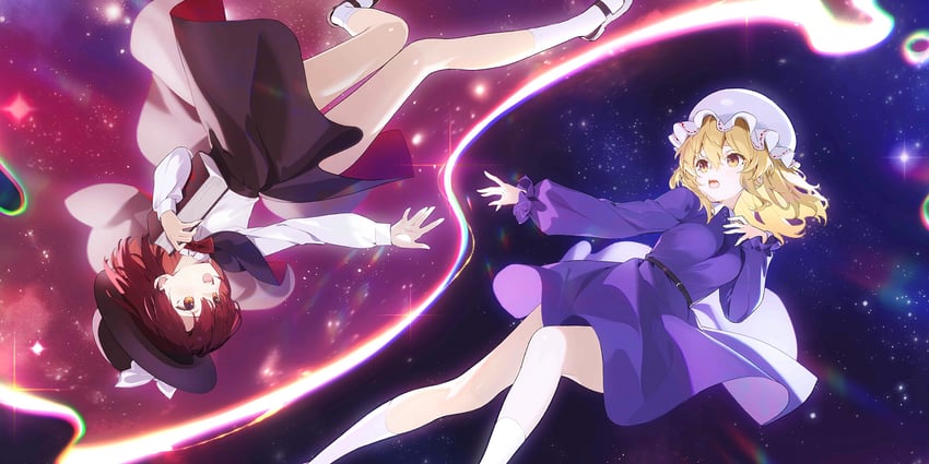 usami renko and maribel hearn (touhou and 1 more) drawn by siino