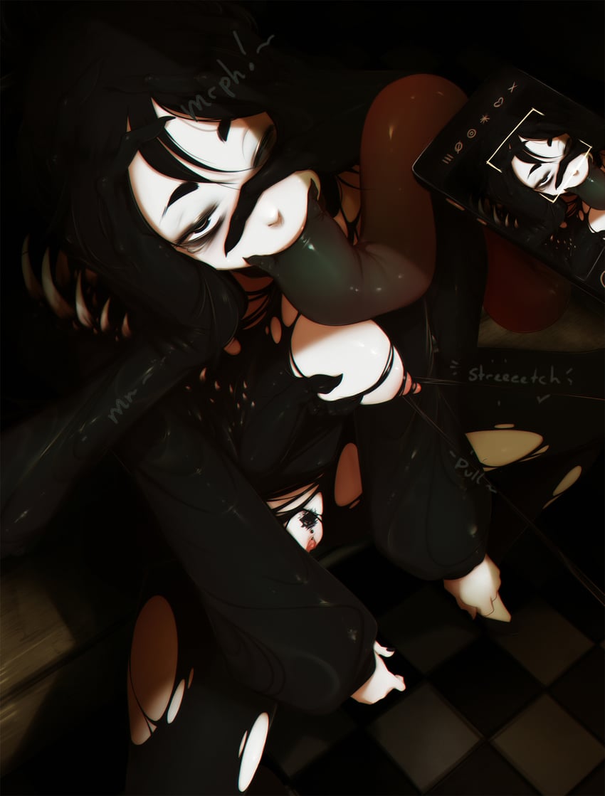 host and worm (original) drawn by obj_shep