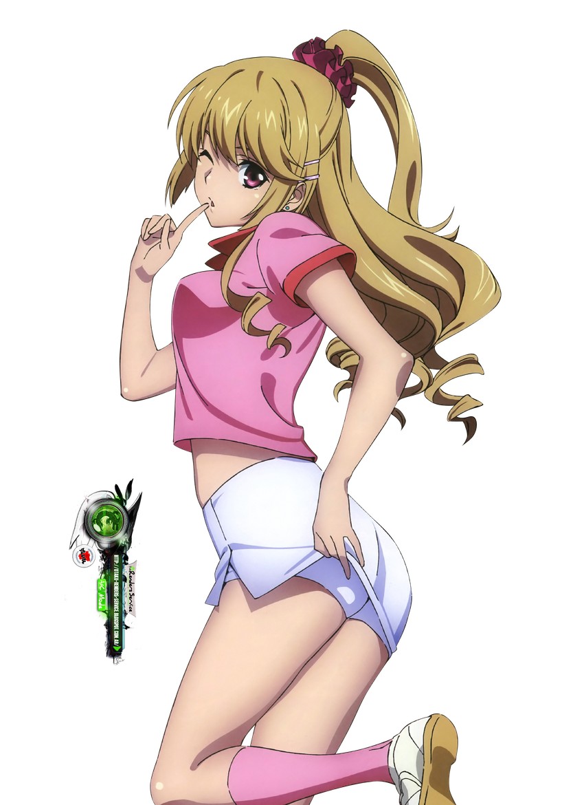 aiba asagi (strike the blood) drawn by ors_anime_renders